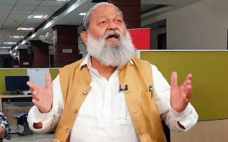 शाबाश तरक्की इसी को कहते हैं, जब तक तराशा ना था दर-दर में ठोकरें खाने वाले पत्थर थे- अनिल विज