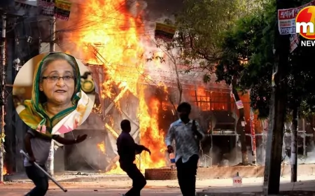 बांग्लादेश में हिंसा: शेख हसीना का गुस्सा फूटा, युनूस सरकार को दी कड़ी चेतावनी