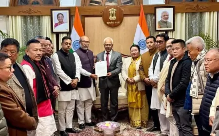 मणिपुर में सियासी हलचल, मुख्यमंत्री एन. बीरेन सिंह ने दिया इस्तीफा