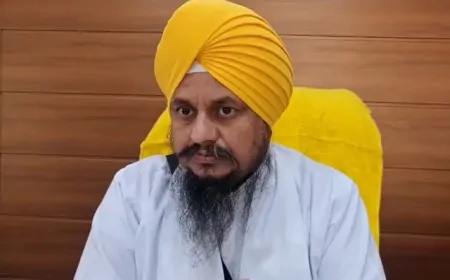 ज्ञानी हरप्रीत सिंह की सेवाएं खत्म, SGPC की अंतरिम कमेटी ने लिया अहम फैसला