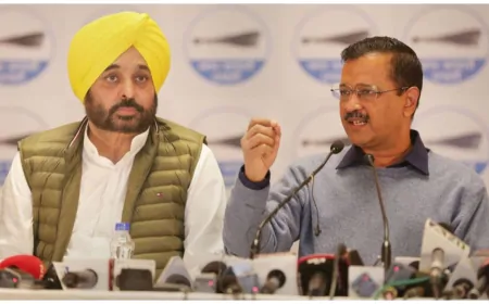 दिल्ली चुनाव के बाद AAP में हलचल, CM भगवंत सिंह मान से अरविंद केजरीवाल की बैठक