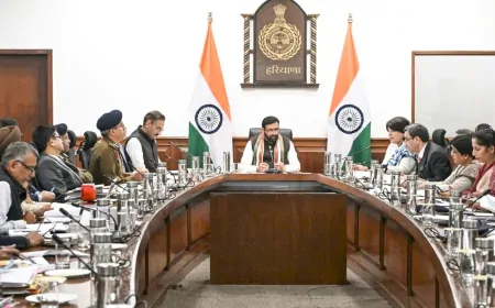 हरियाणा में 28 फरवरी तक लागू होंगे तीन नए आपराधिक कानून, CM सैनी ने की समीक्षा बैठक