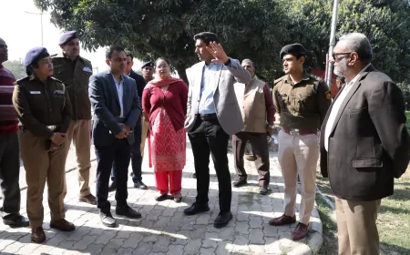 चंडीगढ़ में साइकिल ट्रैक को लेकर एक्शन मोड, अधिकारियों ने किया निरीक्षण