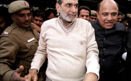 1984 सिख दंगों मामले में कांग्रेस नेता सज्जन कुमार दोषी करार