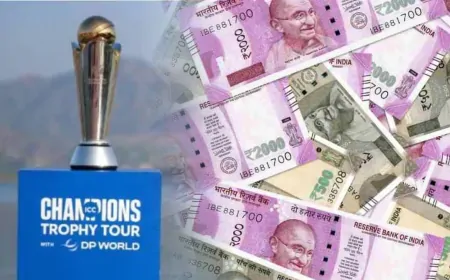 Champions Trophy Prize Money में 53% का इज़ाफा, जानें कितनी होगी विजेता टीम की राशि