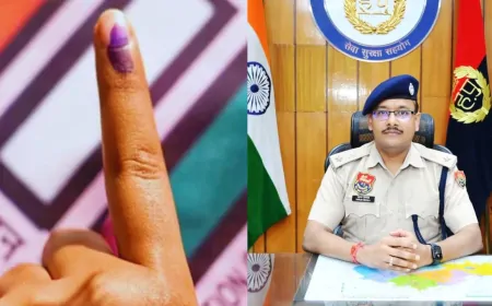 हरियाणा निकाय चुनाव को लेकर पुलिस ने जारी की एडवाइजरी