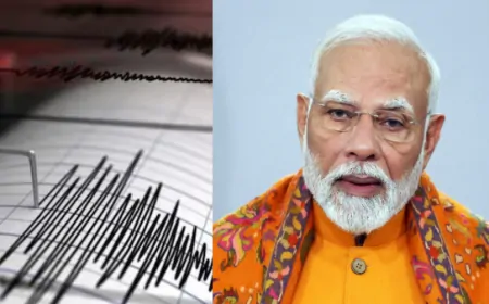 दिल्ली-NCR में महसूस हुए भूकंप के झटके, जानिए PM मोदी ने क्या कहा ?