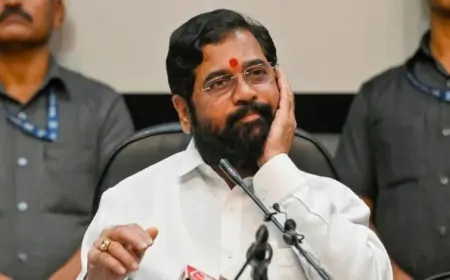 महाराष्ट्र के डिप्टी CM एकनाथ शिंदे को मिली बम से उड़ाने की धमकी