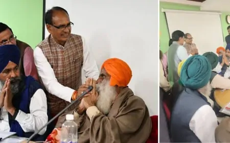 बेनतीजा रही किसानों और सरकार के बीच छठे चरण की बातचीत