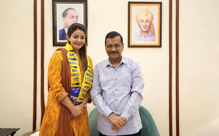 Breaking: पंजाबी फिल्म इंडस्ट्री की ये मशहूर एक्ट्रेस AAP में हुई शामिल