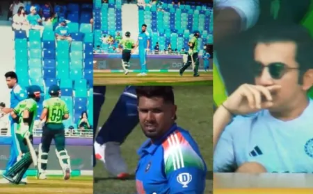 IND vs PAK: मैच में  तनातनी से गरमाया माहौल, मैदान पर भिड़े रिजवान-हर्षित