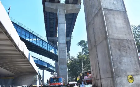 Delhi Metro के लाखों यात्रियों के लिए ये खबर, हैदरपुर बादली मोड़ बना मेट्रो का सबसे ऊंचा पॉइंट