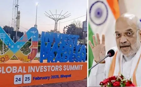 केंद्रीय गृह मंत्री अमित शाह मध्यप्रदेश में कार्यक्रम, ग्लोबल इंवेस्टर्स समिट के समापन समारोह को करेंगे संबोधित