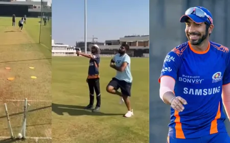 IPL 2025 से पहले बुमराह की जोरदार ENTRY, मुंबई इंडियंस को मिला बड़ा BOOST!