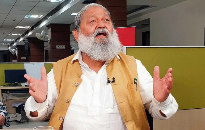 शाबाश तरक्की इसी को कहते हैं, जब तक तराशा ना था दर-दर में ठोकरें खाने वाले पत्थर थे- अनिल विज