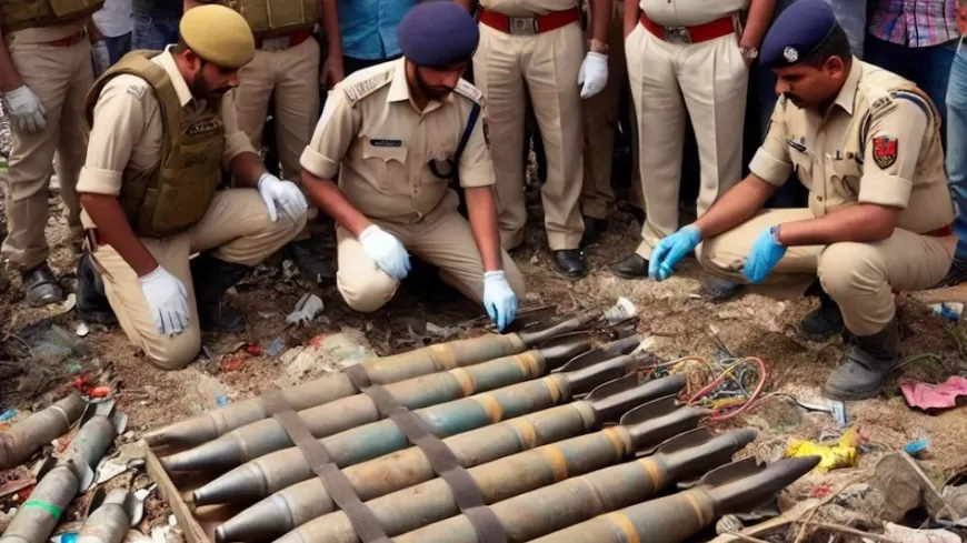 पटियाला में कूड़े के ढेर से सात रॉकेट शेल मिलने से हड़कंप, पुलिस ने शुरू की जांच