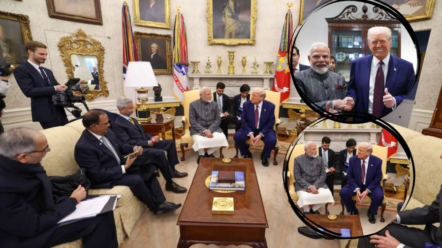 व्हाइट हाउस में पीएम मोदी और ट्रंप की ऐतिहासिक मुलाकात: इन मुद्दों पर हुई चर्चा