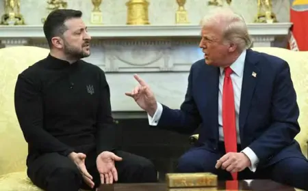 यूक्रेन के राष्ट्रपति की डोनाल्ड ट्रंप से तीखी बहस, क्या बदलेगा युद्ध का समीकरण?