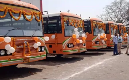 महाकुम्भ में श्रद्धालुओं की सारथी बनी UP रोडवेज सेवा, 3.25 करोड़ श्रद्धालुओं को पहुंचाया गंतव्य