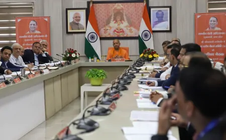 सीडी रेशियो 67 से 70% तक पहुंचाना, नए वित्तीय वर्ष का लक्ष्य: CM योगी