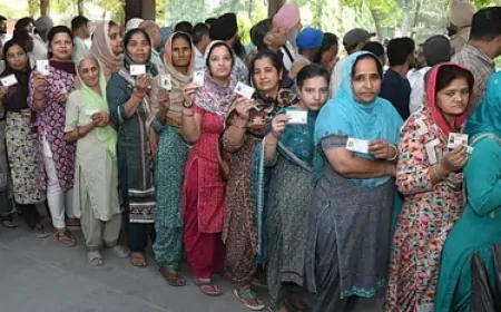 पंजाब नगर परिषद चुनाव के लिए मतदान जारी, किसके सिर सजेगा जीत का ताज ?