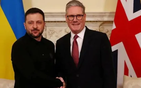 ब्रिटेन ने यूक्रेन को 284 करोड़ डॉलर की आर्थिक मदद का किया ऐलान