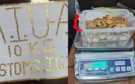 दिल्ली एयरपोर्ट पर सोने के सिक्कों के साथ यात्री गिरफ्तार, जानिए क्या है पूरा मामला