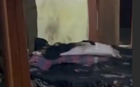 हिसार में पति ने पत्नी को चारपाई पर जिंदा जलाया