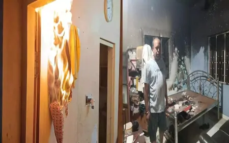 रहस्य या कोई साजिश? धनबाद के घर में बार-बार लग रही आग का मामला गहराया!
