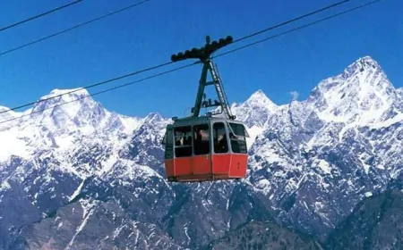 सोनप्रयाग से केदारनाथ तक रोपवे परियोजना को मंजूरी, 9 घंटे का सफर सिर्फ 36 मिनट में होगी तय 