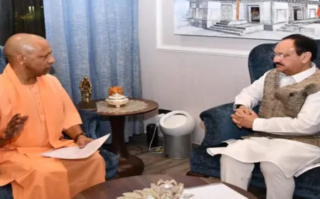 PM मोदी से मुलाकात करेंगे CM योगी, अहम मुद्दों पर होगी चर्चा, कल नड्डा से की थी मुलाकात