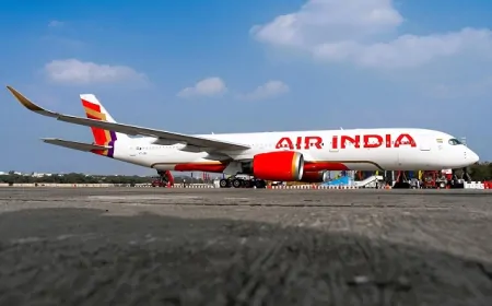 Air India की फ्लाइट को फिर मिली बम से उड़ाने की धमकी, टॉयलेट में रखी थी चिट्ठी