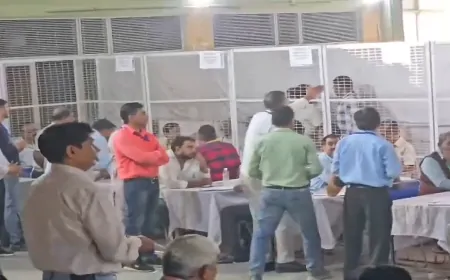 हरियाणा निकाय चुनाव: कड़ी सुरक्षा के बीच मतगणना जारी