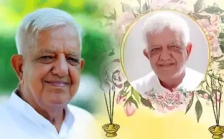 पूर्व मंत्री सतपाल सांगवान की श्रद्धांजलि सभा, 3 मार्च को हुआ था निधन