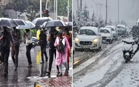 दिल्ली-NCR में मौसम को लेकर अलर्ट जारी,  इन 15 राज्यों में बारिश-ओलों...