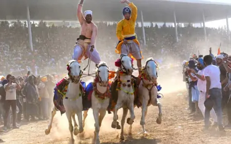 श्री आनंदपुर साहिब में होला मोहल्ला पर्व का आयोजन, देश-विदेश से पहुंच रहे हैं श्रद्धालु