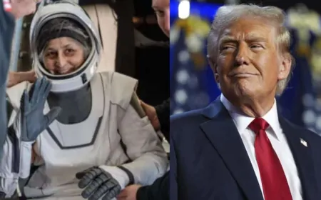 सुनीता विलियम्स की वापसी पर राष्ट्रपति ट्रंप की प्रतिक्रिया: 'जो वादा किया, उसे निभाया'