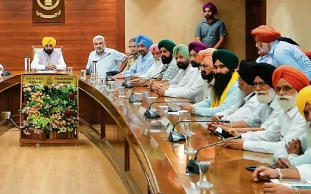 पंजाब सरकार की मीटिंग में संयुक्त किसान मोर्चा ने जाने से किया इनकार
