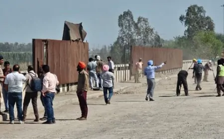 शंभू बॉर्डर खुलने से व्यापारियों में खुशी की लहर 