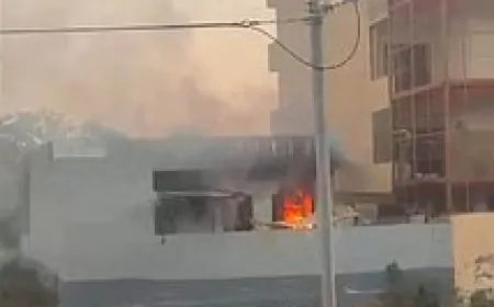 बहादुरगढ़ : घर में लगी भीषण आग, चार लोगों की हुई मौत