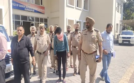 Showroom के मालिक को गोली मारने वाला आरोपी गुरदासपुर पुलिस के हत्थे चढ़ा