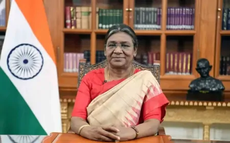 छत्तीसगढ़ जाएंगी राष्ट्रपति द्रौपदी मुर्मू , विधानसभा के कार्यक्रम में होंगी शामिल