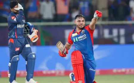 IPL 2025 : दिल्ली ने लखनऊ के जबड़े से छीनी जीत, आशुतोष शर्मा ने खेली मैच विनिंग पारी