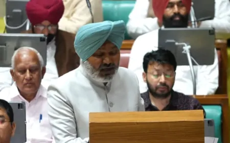 AAP सरकार में निवेशकों का बढ़ा भरोसा, पिछले 3 वर्षों में आया 96,836 करोड़ का निवेश- हरपाल चीमा 