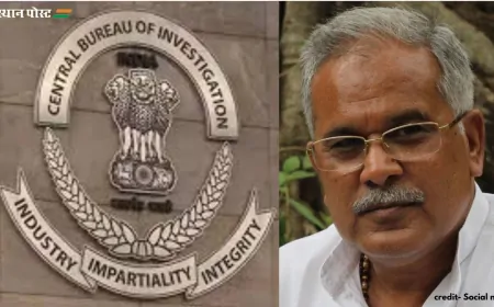 भूपेश बघेल के घर CBI की छापेमारी, दुर्ग और रायपुर आवास पर CBI ने की  छापेमारी