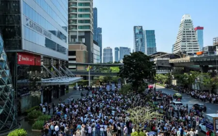 बैंकॉक और म्यांमार में आया 7.7 तीव्रता का भूकंप