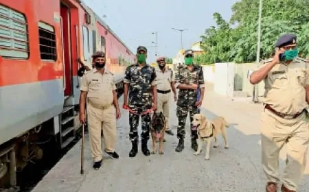 रेलवे पुलिस ने चलाया चेकिंग अभियान, नशीली दवाओं से साथ एक आरोपी गिरफ्तार