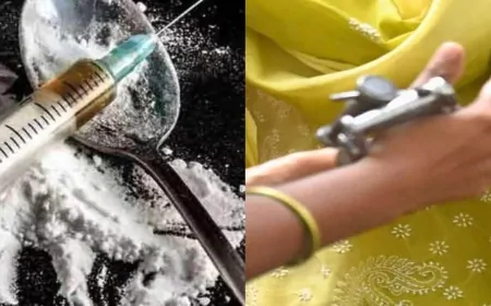 फिरोजपुर में BSF और पुलिस ने नशा तस्कर को किया गिरफ्तार