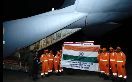 म्यांमार: भूकंप से तबाही, भारत ने बढ़ाया दोस्ती का हाथ