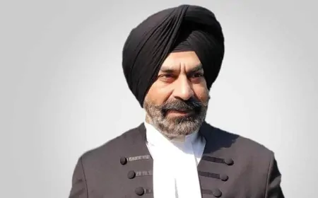 पंजाब के एडवोकेट जनरल गुरमिंदर सिंह गैरी ने दिया इस्तीफा